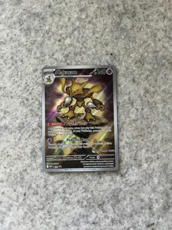 Alakazam 009 - ME01: Mega Evolution POKEMON CENTER Stamped Promo Holo - Image 1