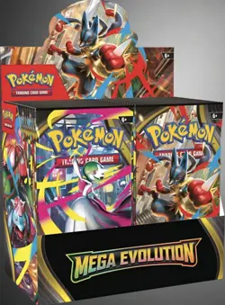 Pokemon TCG Mega Evolution ENHANCED BOOSTER BOX Factory Sealed 36 Packs - Image 1