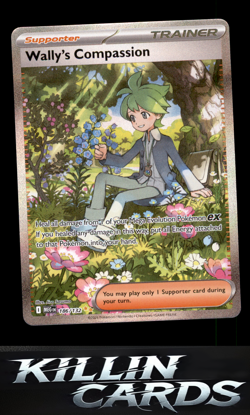 Wally's Compassion - 186/132 186/132 Pokemon Special Illustration Rare ME01: Meg - Image 1