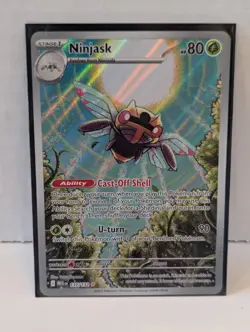 Ninjask 137/132 Illustration Rare Mega Evolution English Pokemon TCG - Image 1