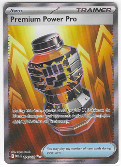 Premium Power Pro 174/132 Ultra Rare Holo Mega Evolution Pokemon English - Image 1