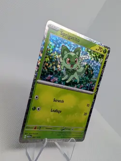 Sprigatito 1/15 Pokemon Card McDonalds 2023 Holo 70 Tcg Card - LP - Image 2