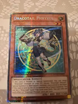YuGiOh Dracotail Phryxul Starlight Rare DOOD-en023 near mint - Image 1