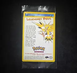 Articuno - Wizards Black Star Promo # 22 - Sealed Legendary Birds Pokemon Promo - Image 3
