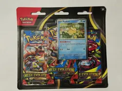 Pokemon TCG Mega Evolution 3 Pack Blister [Psyduck]- In Hand - Image 1