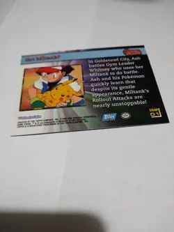 Mint/Nm Got MiltankU #1 Pokemon Topps 2001 Johto League Snaps 01 Screen Rare 1st - Image 2