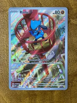 Riolu 010 Black Star Promo - Mega Evolution - Pokemon TCG NM/MINT - Image 1