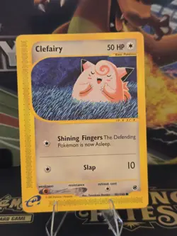 Pokemon Clefairy 101/165 Expedition Base Set Regular Vintage E-reader LP/MP - Image 1