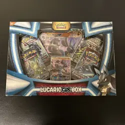Pokemon TCG: LUCARIO GX Box Sun and Moon/ XY Ancient Origins New Factory Sealed - Image 1