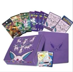 Pokemon Simplified Chinese 2023 Exclusive Eevee GX Sealed Gift Box Espeon - Image 2