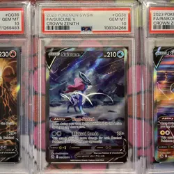 PSA 10 Crown Zenith Suicune GG38 Entei GG36 Raikou GG41 Pokemon ENG - Image 3