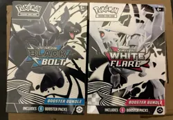 Pokemon TCG Black Bolt & White Flare Booster Bundle - New in Hand ✅ - Image 1