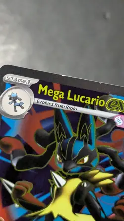 Pokemon TCG - Mega Lucario EX 160/132 - Ultra Rare Full Art - Mega Evolutions LP - Image 3