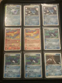 Huge Binder Collection Lot of 46 EX Pokemon Cards (ALL DAMAGED READ DESCRIPTION) - Image 4