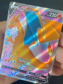 CARTE POKEMON DRACAUFEU V SWSH050 FR ULTRA RARE EB PROMO - NM/M - Image 2