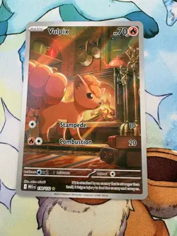 Vulpix Illustration Rare Pokemon Mega Evolution 138/132 Near Mint - Image 1