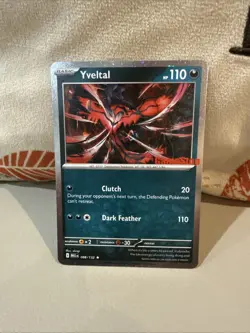 Sealed Yveltal 088/132 Reverse Holo Mega Evolution Pokemon GAMESTOP PROMO - Image 1