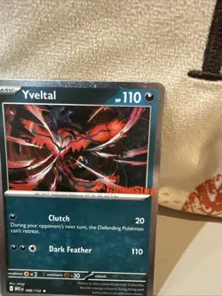 Sealed Yveltal 088/132 Reverse Holo Mega Evolution Pokemon GAMESTOP PROMO - Image 3