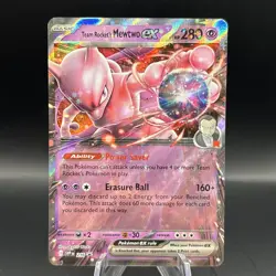 Pokemon TCG - Team Rocket's Mewtwo EX 216 - Black Star Promo - Image 1