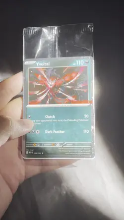 Sealed Yveltal 088/132 Reverse Holo Mega Evolution Pokemon GAMESTOP PROMO x2 - Image 2