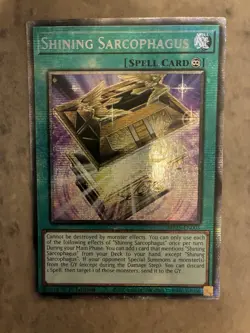 Yugioh! TCG - Shining Sarcophagus - Starlight Rare - 2025 Mega-Pack - MP25-EN005 - Image 1