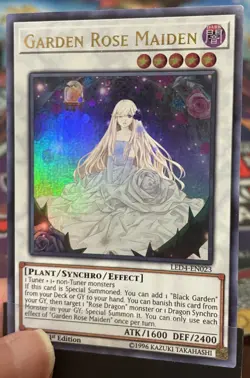 Lightly-Played 1st Edition Ultra-Rare Garden Rose Maiden - Image 3