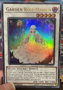 Lightly-Played 1st Edition Ultra-Rare Garden Rose Maiden - Image 4