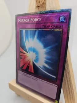 Yu-Gi-Oh Mirror Force Platinum Secret Rare RA03-EN093 Near Mint Condition - Image 3
