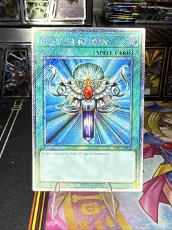 Yu-Gi-Oh! Monster Reborn RA03-EN052 Platinum Secret Rare NM - Image 1