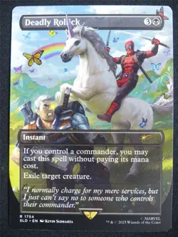 Deadly Rollick Borderless - SLD - Mtg Card #3IN - Image 1