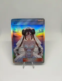 Pokemon Anime Waifu ACG DIY Trainer Art card - Image 1