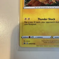 Pikachu - (Holiday Calendar) SWSH153 SWSH: Sword & Shield Promo Cards Holo - Image 4