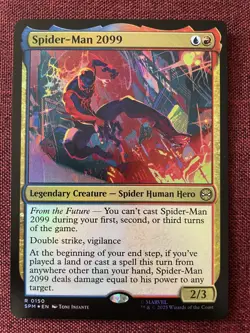 Spider-Man 2099 FOIL NM/M MTG Spiderman Magic Card - Image 1