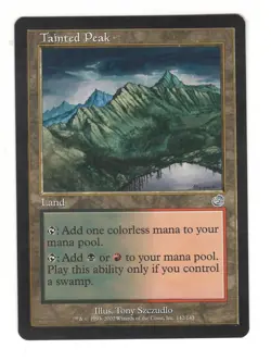 MtG - Tainted Peak - Torment - x1 card - Near Mint - Image 1