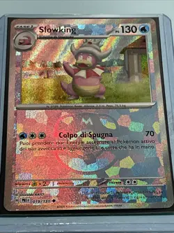 Slowking Master Ball Reverse Holo 019/131 Prismatic Evolutions Pokemon TCG Card - Image 1