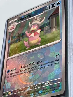 Slowking Master Ball Reverse Holo 019/131 Prismatic Evolutions Pokemon TCG Card - Image 3