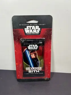 Star Wars Revenge Of The Sith Trading Card Game Booster Pack Anakin TCG WOC - Image 1