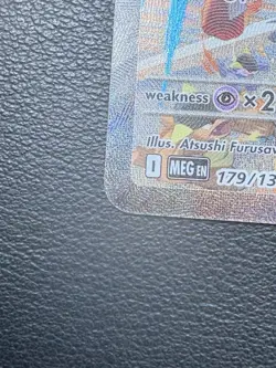 Mega Lucario Ex Alternate Art 179/132 Mega Evolution Secret Rare Pokemon Card NM - Image 4