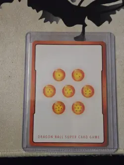 Dragon Ball Son Goku E-52 (Gold) Energy Marker Booster Card Fusion World Manga - Image 2