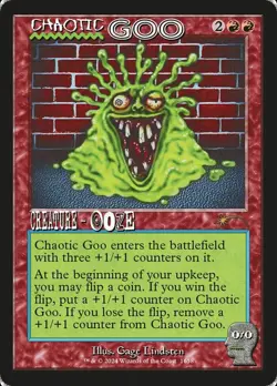 1 x Chaotic Goo - Rainbow Foil - Secret Lair - NM-Mint - MTG - Image 1
