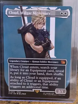 Cloud, Midgar Mercenary (Borderless) Final Fantasy Regular - Image 1