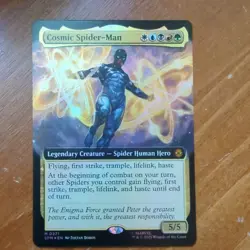 Magic the Gathering - Cosmic Spider-Man (Extended Art) (SPM) (FOIL) #271 - Image 1