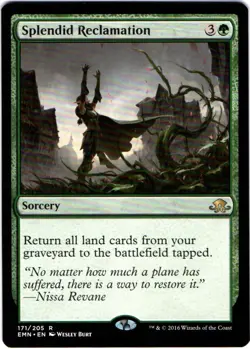 SPLENDID RECLAMATION 171 MAGIC: THE GATHERING ELDRITCH MOON (EMN) RARE - Image 1