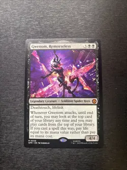 Magic The Gathering Gwenom, Remorseless Marvel's Spider-Man M 0056 - Image 1