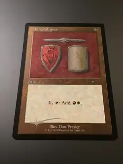 MTG Secret Lair #291 Boros Signet Retro Frame Etched Foil NM - Image 1