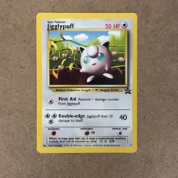 Pokemon Jigglypuff #7 WOTC Black Star Promo - NM - Image 1