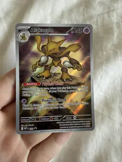 Alakazam 009 Black Star Promo 2025 Pokemon Mega Evolutions ETB Promo - Image 1