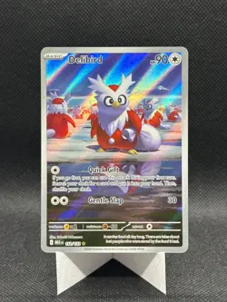 Delibird 152/132 - Pokemon Mega Evolution - Illustration Rare Card Pokemon - NM - Image 1