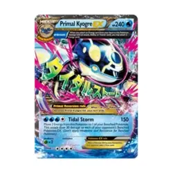 Pokemon XY - Primal Clash Primal Kyogre EX (Alpha) (UR) #55 (Holo) Fair- - Image 1