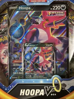 2x Pokemon TCG: Hoopa V Box New Sealed (Fusion Strike, Evolving Skies, Vivid) - Image 2